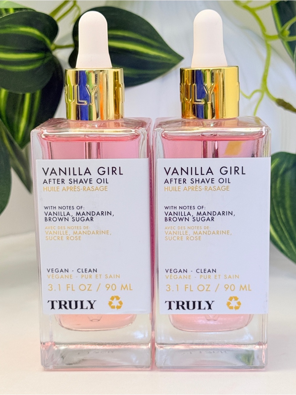 2x TRULY Vanilla Girl After Shave Oil - NEW